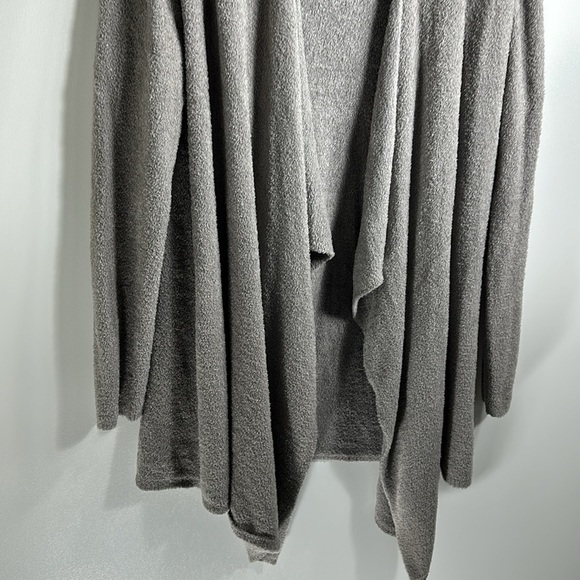 Barefoot Dreams bamboo chic light style 436 open waterfall cardigan size L/XL. - Picture 3 of 10